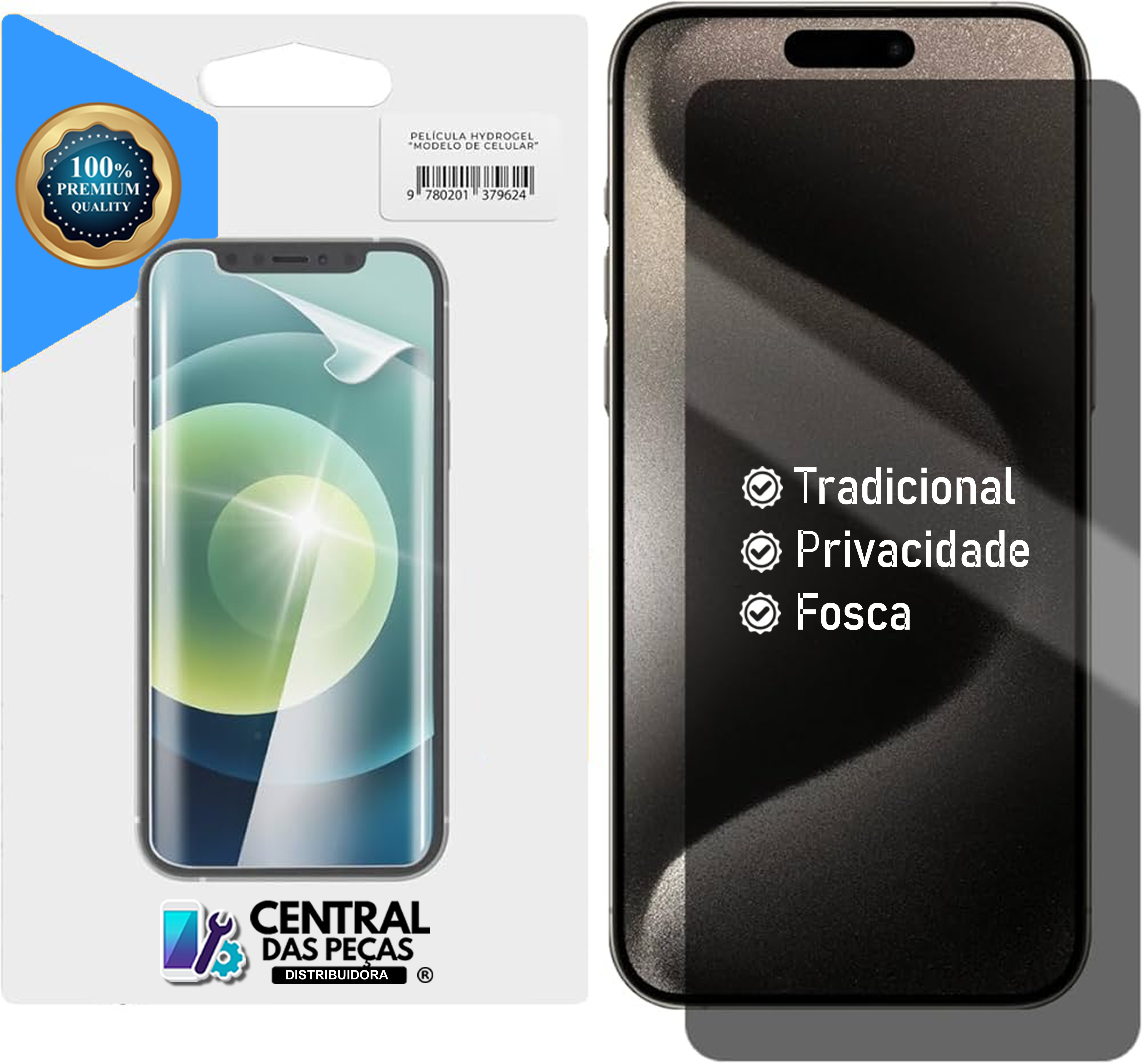 Película Hydrogel Asus Max Pro M1 www.distribuidoracp.com.br